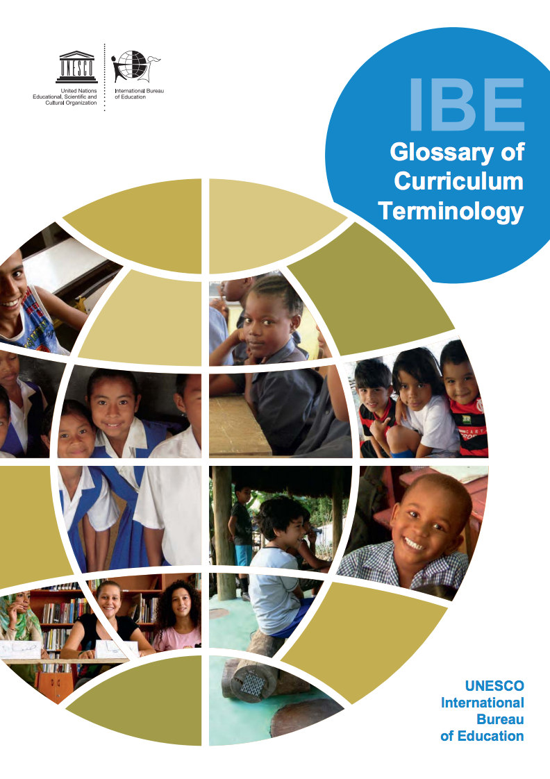 Glossary of curriculum terminology