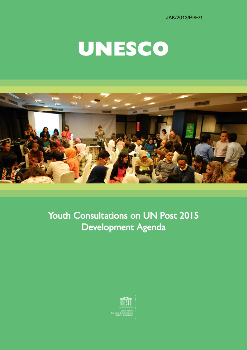 Youth consultations on UN Post-2015 Development Agenda