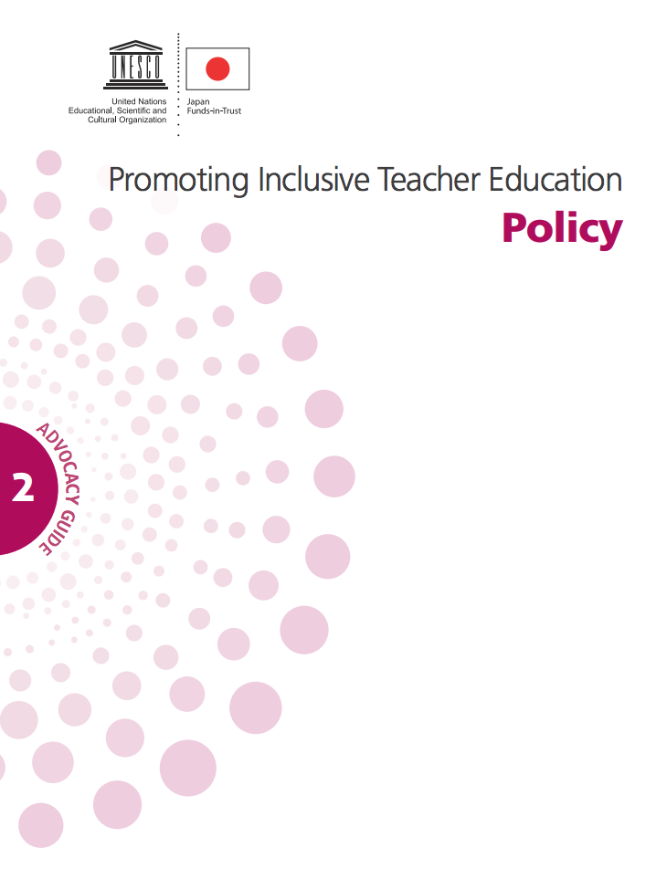 Promoting inclusive teacher education: policy