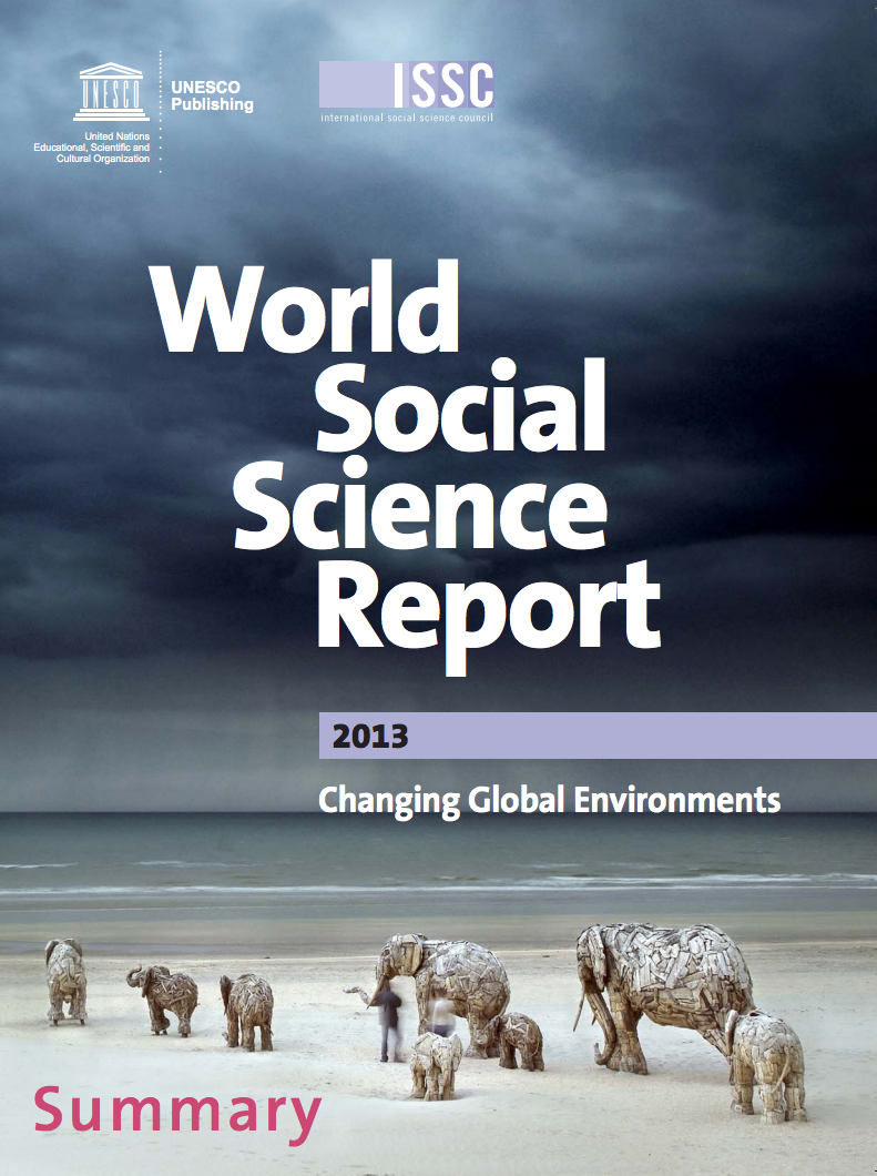 World social science report: changing global environments (summary)
