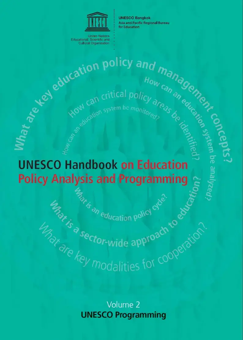 UNESCO-handbook-on-education-policy-analysis-and-programming-volume-2-UNESCO-programming