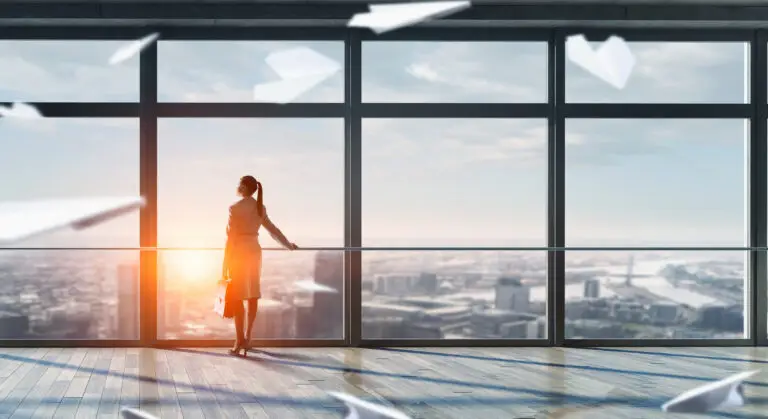 Businesswoman,In,Her,Office,