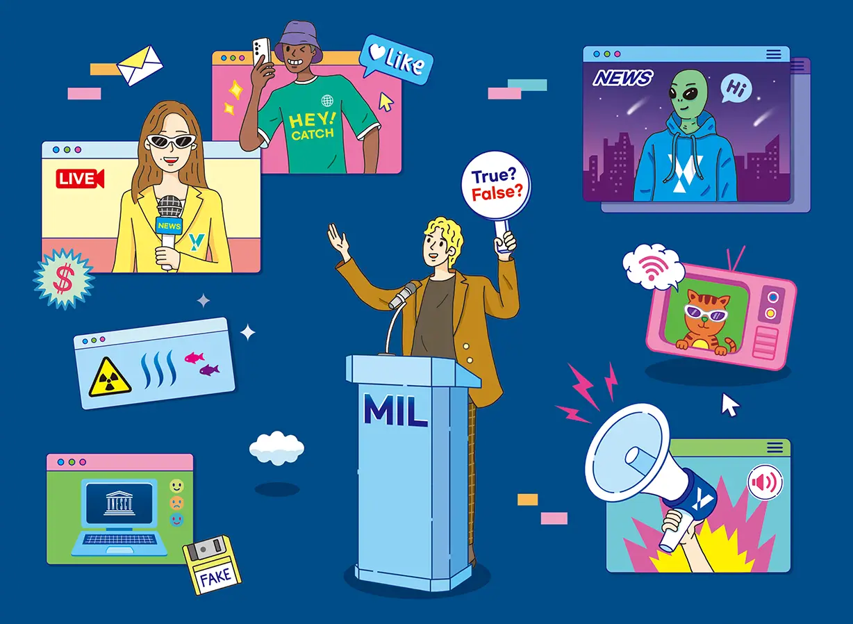 미디어정보리터러시_10월 헤이캐치 그림