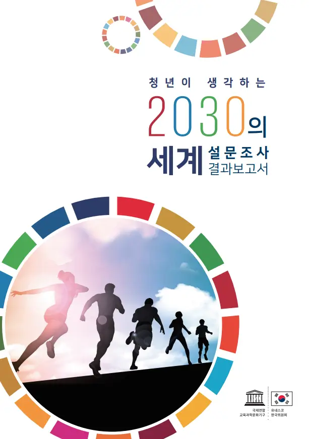 표지_청년이 생각하는 2030년의 세계설문조사 결과보고서