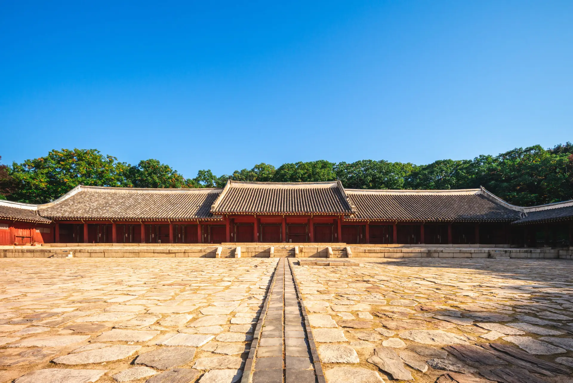 Jongmyo,,A,Confucian,Shrine,In,Seoul,,South,Korea.,Unesco,World